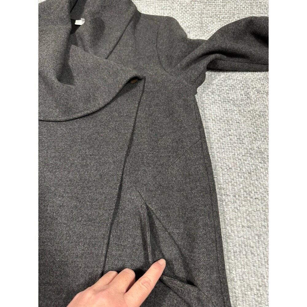 J Jill Pure‎ Jill Coat Womens Extra Small Gray Coatigan Cardigan Soft - Picture 6 of 10
